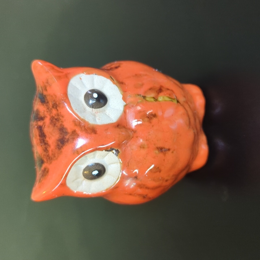 Ceramic Owl Figure